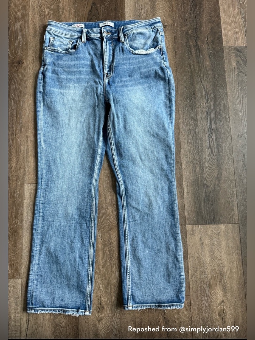 Vigoss Crosby Straight Leg Jeans